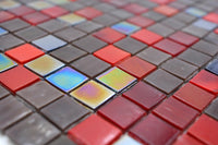 Mars Mosaikfliese Rot Spritzschutz Plättli