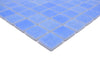 Blau Glänzende Schwimmbad Pool Mosaik Fliesen