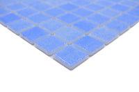 Blau Glänzende Schwimmbad Pool Mosaik Fliesen