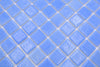 Meer Blau Glänzende Schwimmbad Pool Mosaik Fliesen