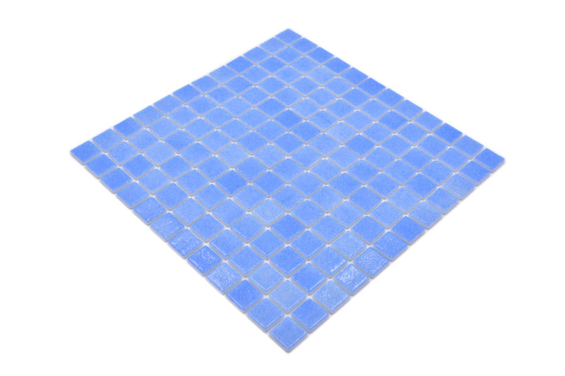 Meer Blau Glänzende Schwimmbad Pool Mosaik Fliese