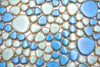 Meer Blau Kieselstein Mosaikfliesen