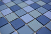 Meer Blau Mix Anti Rutsch Mosaik Fliese