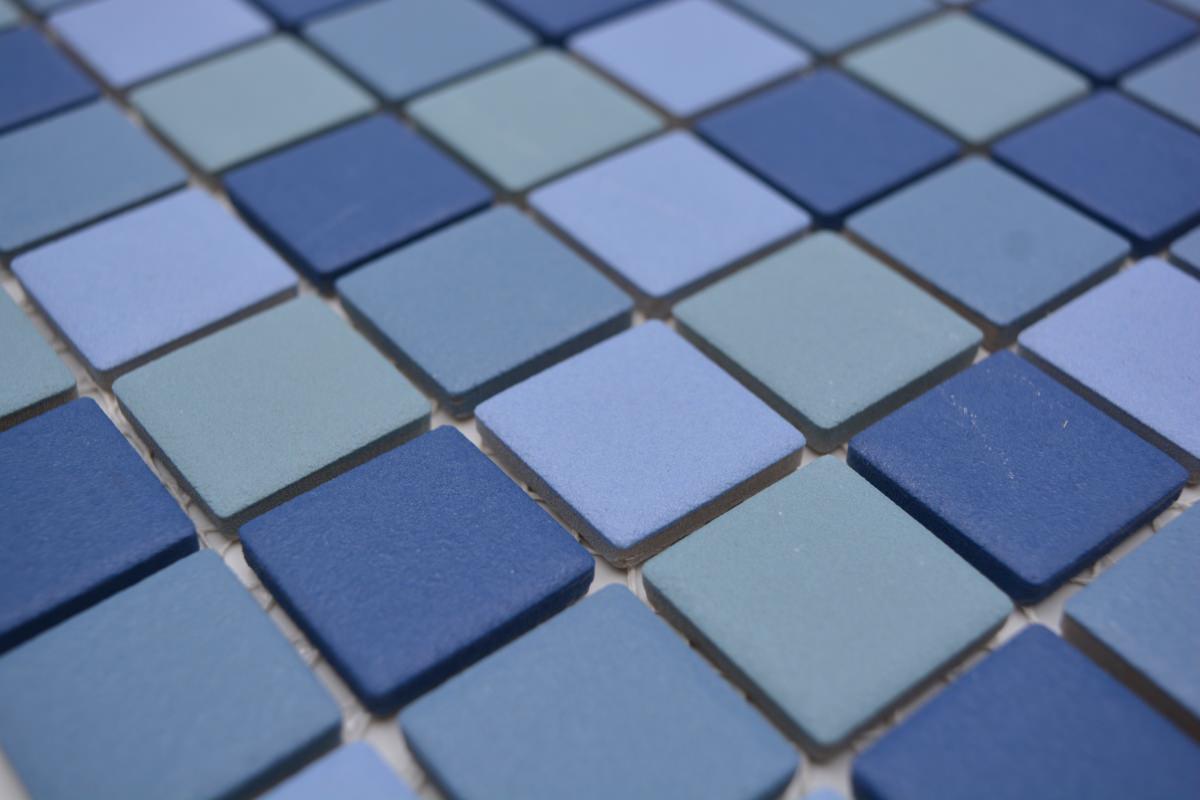Meer Blau Mix Anti Rutsch Mosaik Fliese