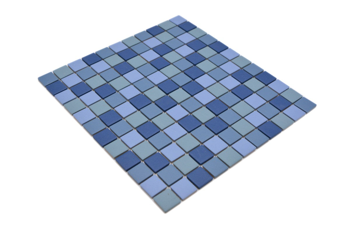 Meer Blau Mix Anti Rutsch Mosaik Fliese