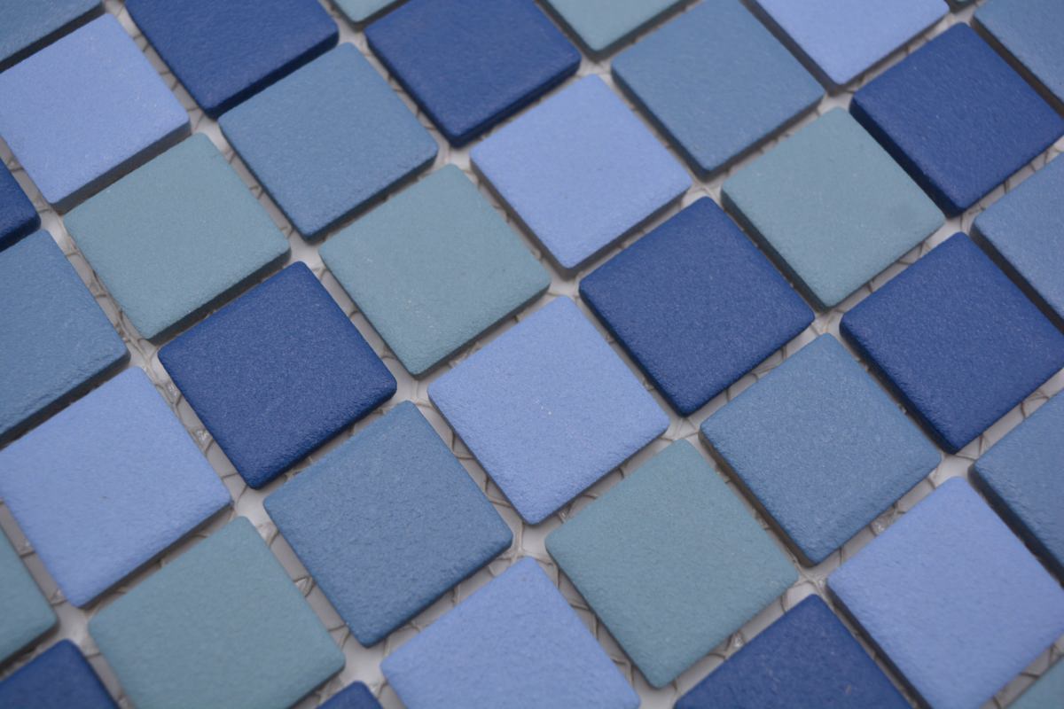 Meer Blau Mix Anti Rutsch Mosaik Fliese