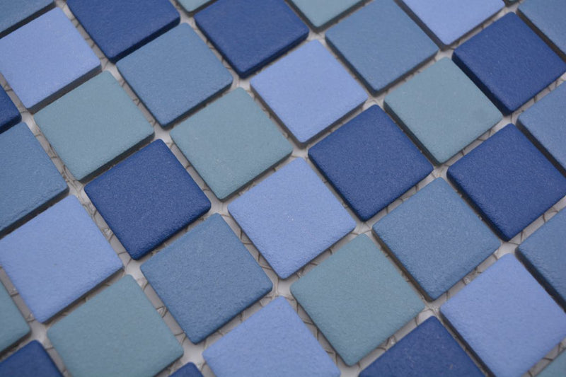 Meer Blau Mix Anti Rutsch Mosaik Fliese