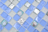 Meeresfrucht Blau Glas Mosaikfliesen