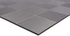 Metall Mosaikfliese Silber Selbstklebend Basel Quadratisch