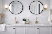 Metro Diamant Weiss Mosaikfliese Badezimmer Rückwandfliese