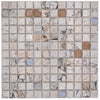 Michelangelo Beige Keramik Mosaikfliese 23 x 23 mm