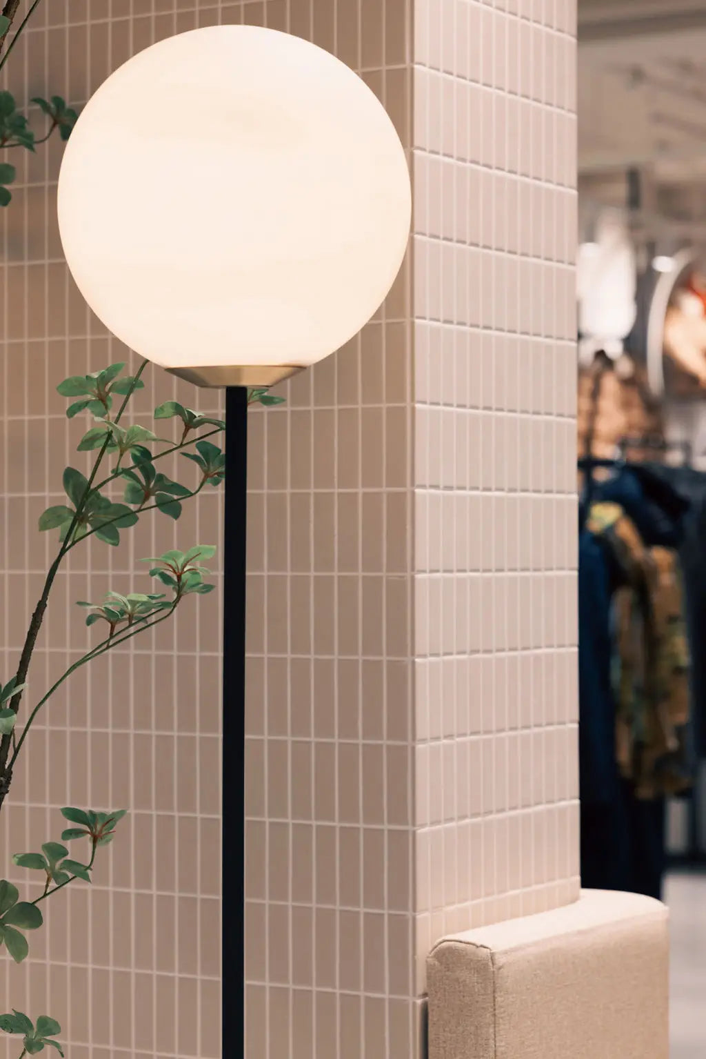 Mini Metro Beige Weiss Rechteck Matt R11 Mosaik Fliese Wand Säule