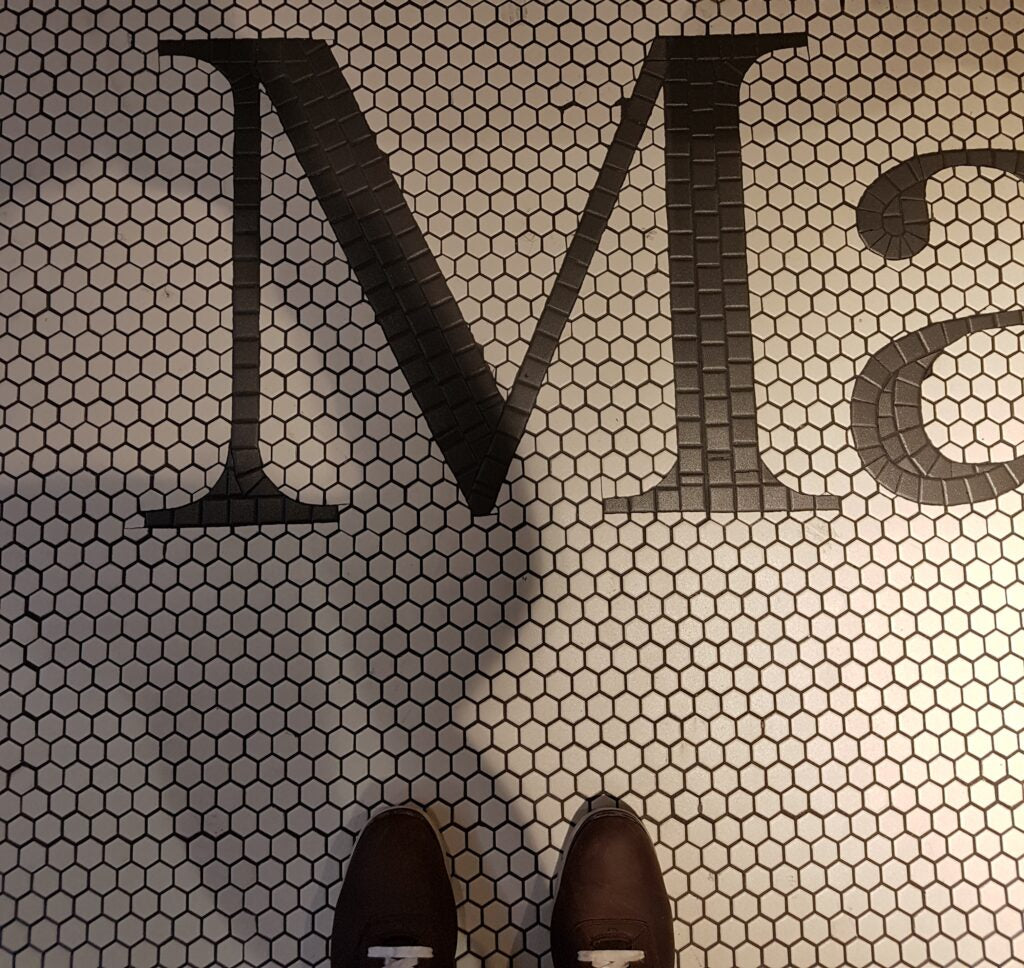 Mini Schwarz Matt R11 Isabelle Quadrat Mosaik Fliese Boden Design
