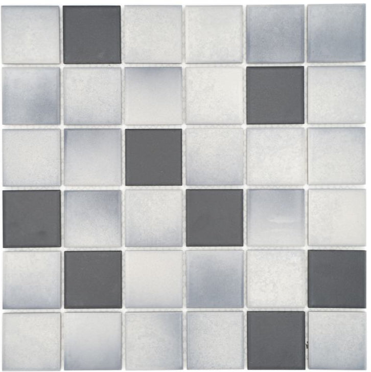 Mix Alaska Blau Rechteck Anti Rutsch Mosaik Fliese
