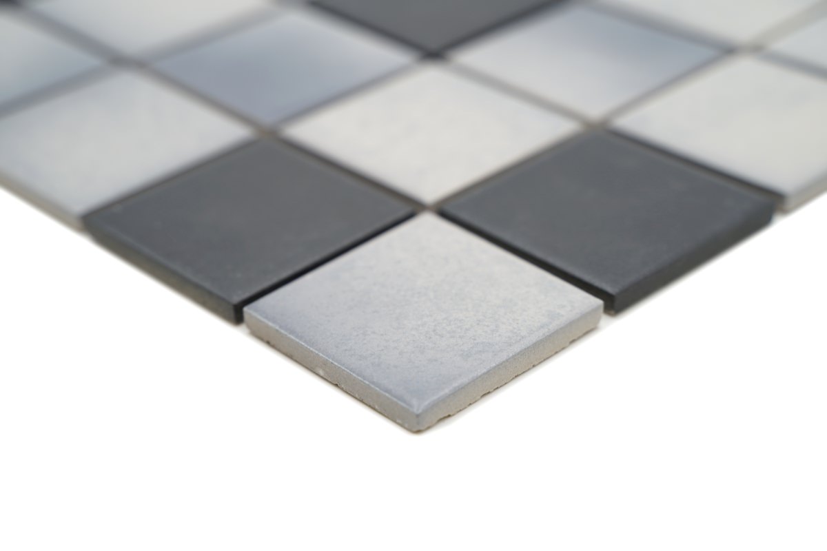 Mix Alaska Blau Rechteck Anti Rutsch Mosaik Fliese