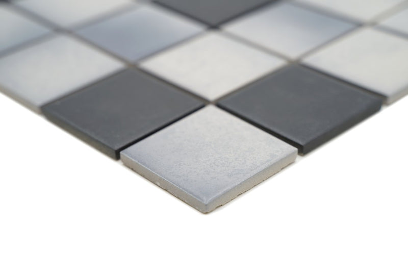 Mix Alaska Blau Rechteck Anti Rutsch Mosaik Fliese