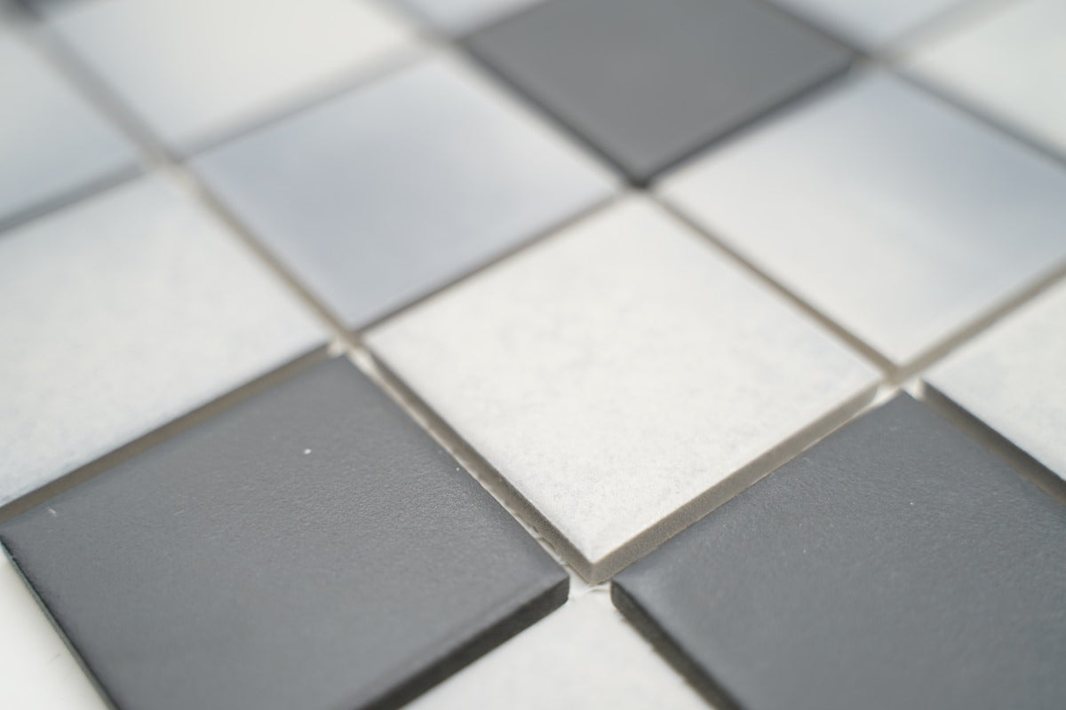 Mix Blau Rechteck Anti Rutsch Mosaik Fliese