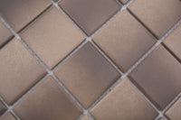 Mix Braun Rote Terracotta Rechteck Anti Rutsch Mosaik Fliese