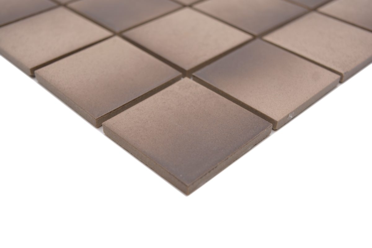 Braun Rote Terracotta Rechteck Anti Rutsch Mosaik Fliese