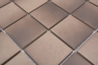 Mix Braun Rote Terracotta Rechteck Anti Rutsch Mosaik Fliese