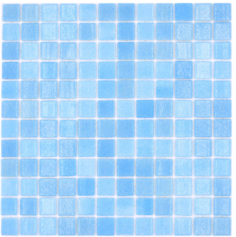 Mix Himmel Blau Glänzende Schwimmbad Pool Mosaik Fliese