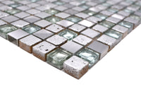 Mix Silber Crystal Mosaik Wand Fliese
