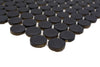 Mosaïque pastille noire non scellée mate Suisse