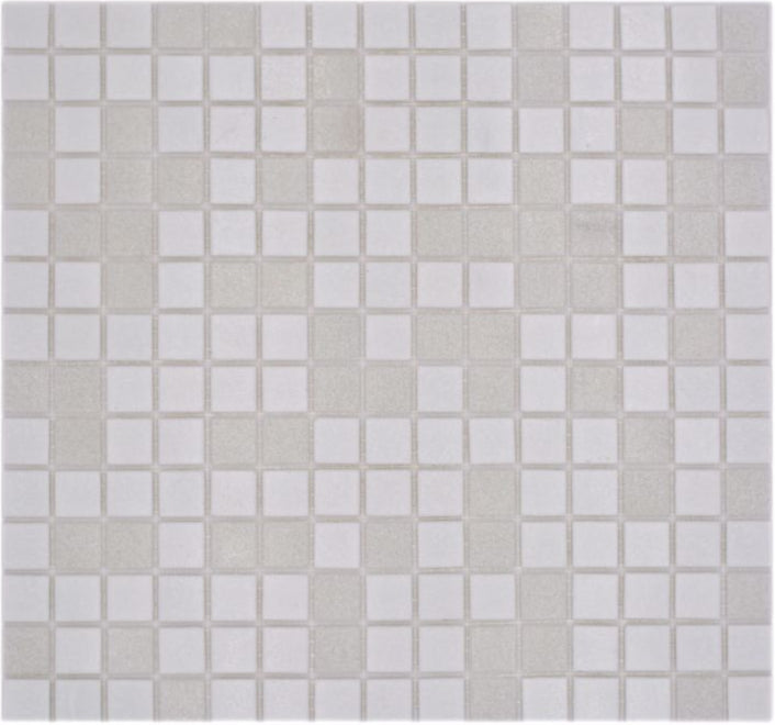Mosaikfliese Arctic Weiss Mix 327x305 mm