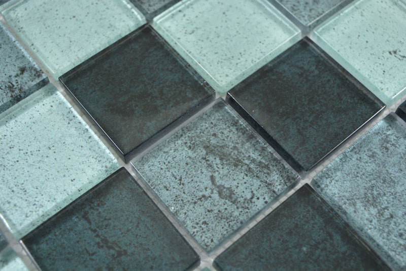 Mosaikfliese Baltic Grün Glas Plättli