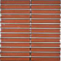 Mosaikfliese KitKat Siena Braun Keramik