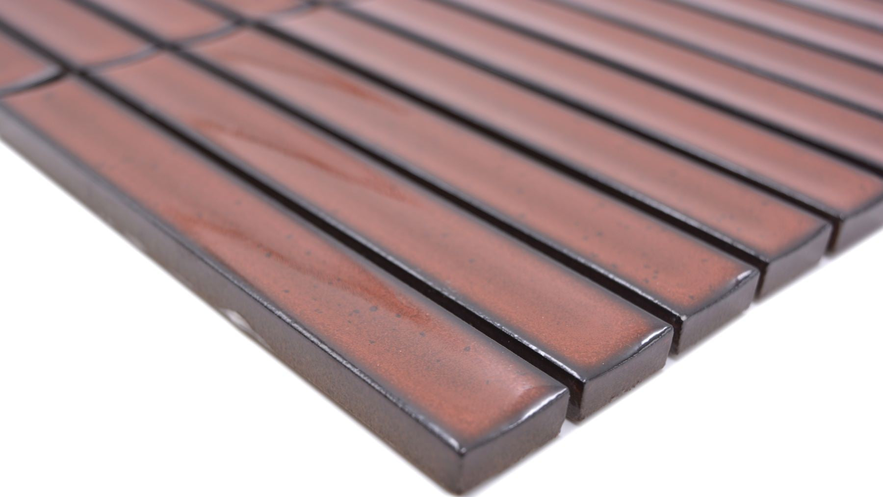 Mosaikfliese KitKat Siena Braun Keramik Pool Fliese