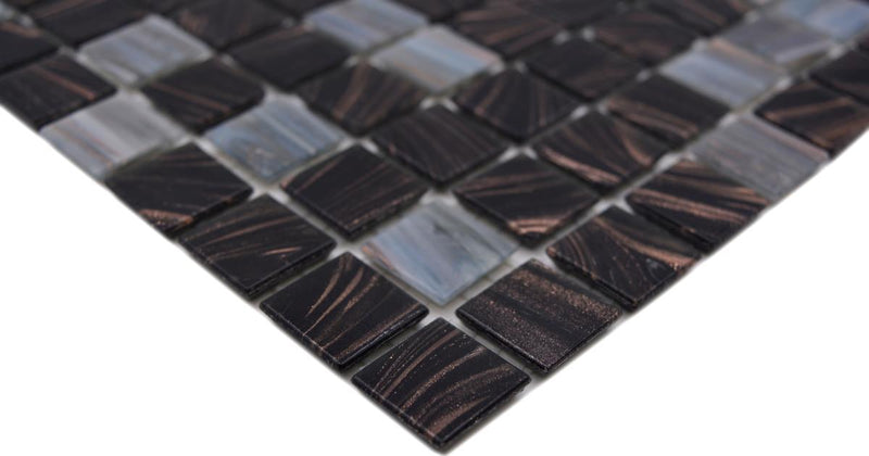 Mosaikfliese Schwarzes Meermoos 327x305 mm Permutt