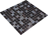 Mosaikfliese Schwarzes Meermoos 327x305 mm Schweiz