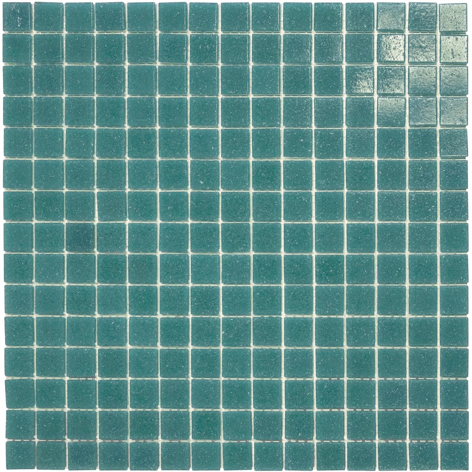 Moss Blau Grün Körnig Quadrat Glas Mosaik Fliese