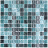Moss Grün Mix Glanz Glass Mosaikfliese