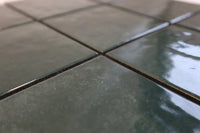 Grün Glanz Quadrat Porzellan Mosaikfliese Wand Fliesen Online Kaufen