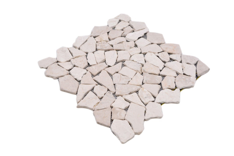 Bruch Kieselstein Marmor Mosaikfliese