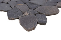 Natur Bruch Schwarz Marmor Mosaikfliese