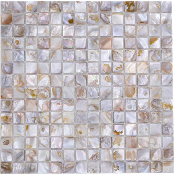 Natur Perlmutt Muschel Mosaikfliese