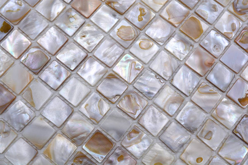 Natur Perlmutt Muschel Mosaikfliese Plättli