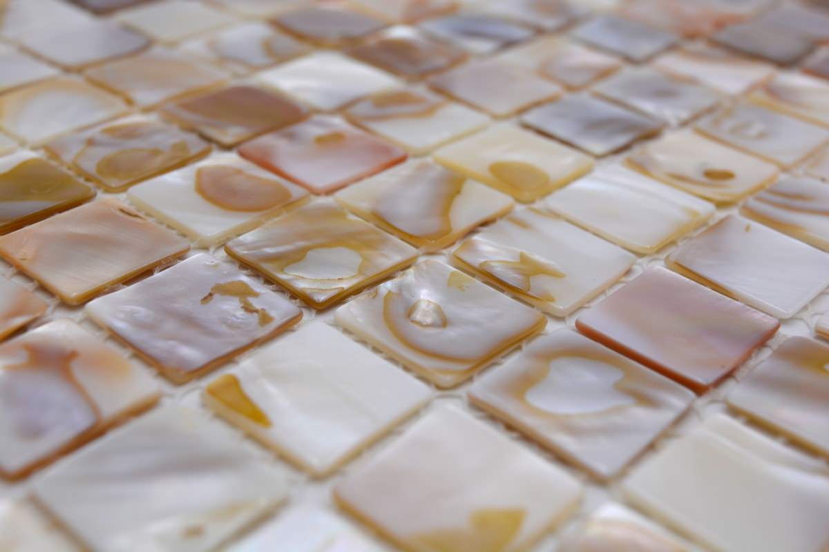 Natur Perlmutt Muschel Mosaikfliese Plättli Günstig