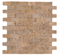 Naturstein Splitface Beige Marmor Mosaikfliese