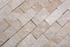 Naturstein Ziegeloptik Creme Beige Marmor Mosaikfliesen