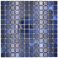 Navy Blau Keramik Mosaikfliese