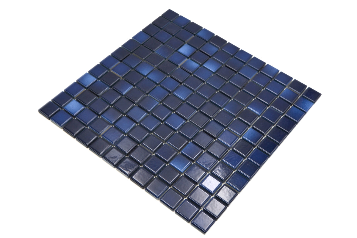 Navy Blau Keramik Mosaikfliesen Online Kaufen