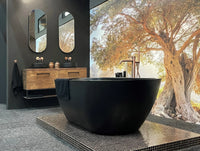 Obsidian Schwarz Gold Ader Quadrat Glas Mosaik Fliese Badezimmer Boden und Wand