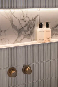 Weiss Porzellan Kitkat Mosaikfliese 
Rückwandfliesen Online Bestellen