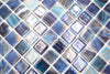 Ozean Blaue Glanz Glass Mosaikfliesen
