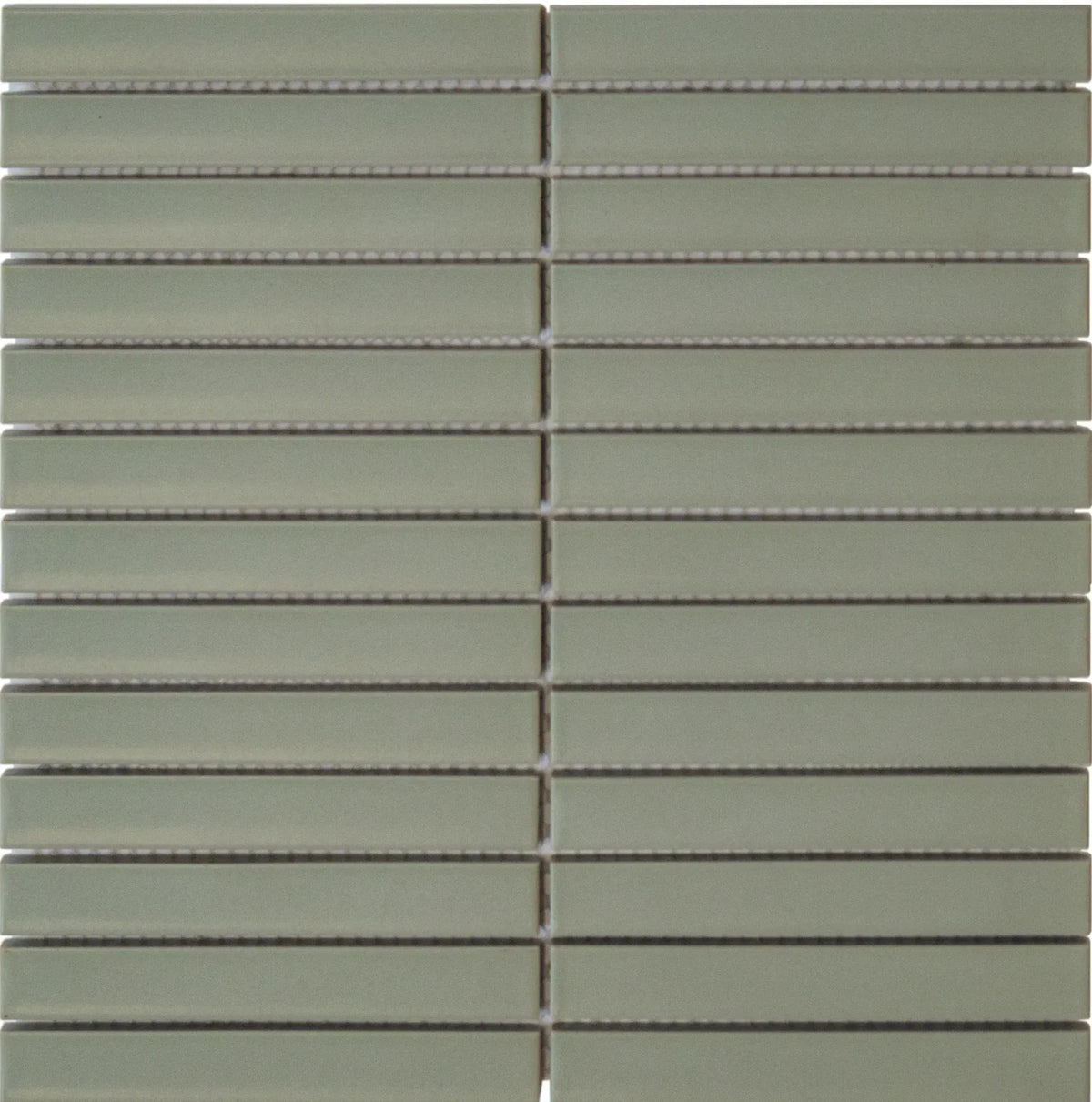 Pastell Grün Kitkat Stick Porzellan Mosaikfliese