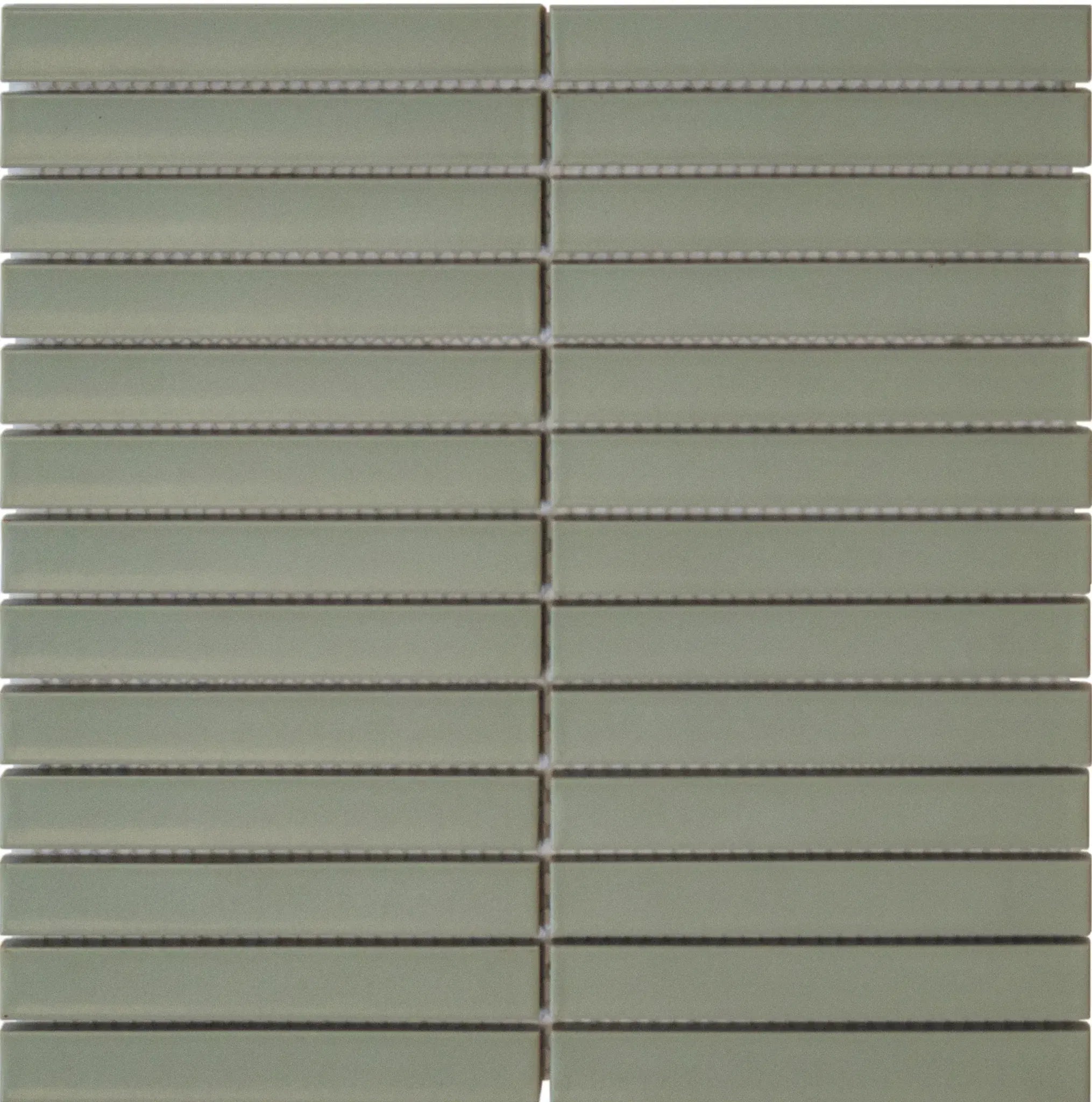 Pastell Grün Kitkat Stick Porzellan Mosaikfliese